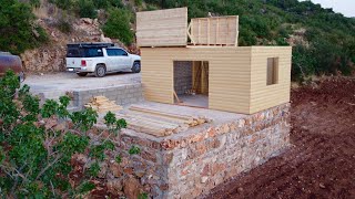 I am Building a Two-Storey Wooden Villa – Part 2