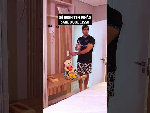 Só quem tem irmão se identifica com esse vídeo hahaahahaha #irmaos #comedia #irma #familia
