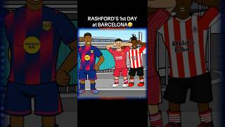 Rashford’s 1st Day at Barcelona🤣