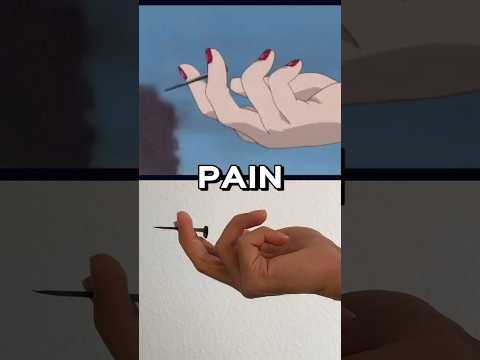 Ich werfe eine Nagel wie Pain aus Naruto! 🤯 #ninja