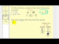 Understanding Spring Constants and Forces