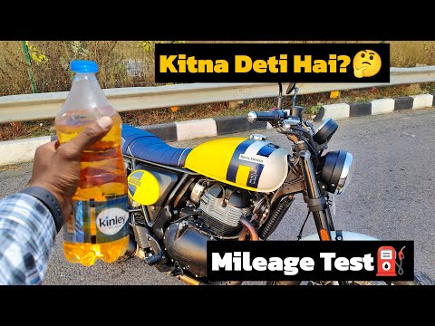 RE Continental BEAR 650 | Mileage Test | 1 Litre Me Kitna Deti hai?