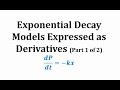 Carbon 14 Exponential Decay Concepts