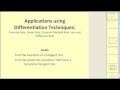 Tangent Lines and Derivatives