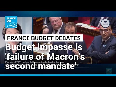 YouTube video thumbnail: France's Struggle to Pass a Budget is 'the Failure of Macron's Second Mandate', Analyst Says