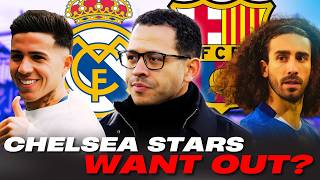 CHELSEA STARS LOSING FAITH! 😳 Enzo → Real Madrid? Cucurella → Barça?!