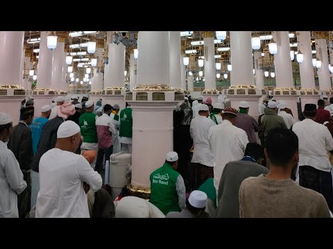 Azan Fajr in masjid e Nabav! Madina Manawwara! Haram Madina! Al Haq ! live stream