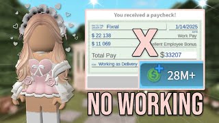How To Make Money WITHOUT WORKING in Bloxburg 2025 (Roblox)