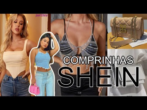 COMPRINHAS SHEIN: Calça, bolsas, conjuntos + provando tudo!