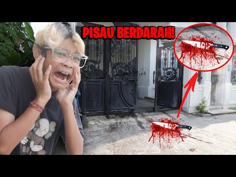 PISAU BERDARAH MUNCUL DI DEPAN RUMAH BOCIL!!! TERNYATA SELAMA INI ORANG MISTERIUS TINGGAL DI DALAM!