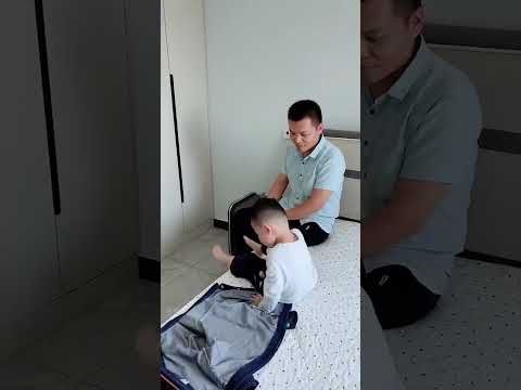 It seems like he has received military training at such a young age!