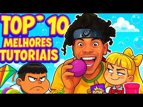 TOP 10 MELHORES TUTORIAIS DO CANAL DE @BielGENTV