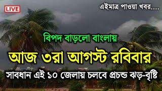 বৃষ্টির খবর | ফের নতুন নিম্নচাপ কাল থেকে টানা বৃষ্টি? | নিম্নচাপ | Weather Report Today