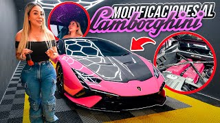PINTE EL MOTOR DE MI LAMBORGHINI Y LE PUSE CIELO DE ESTRELLAS 🤩….|KarlaGroo