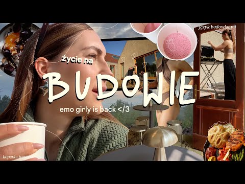 BUDOWLANY VLOG🏠// usuwamy antresolę / teksty budowlańców / szuflady w kuchni / sprzątanie i szparagi