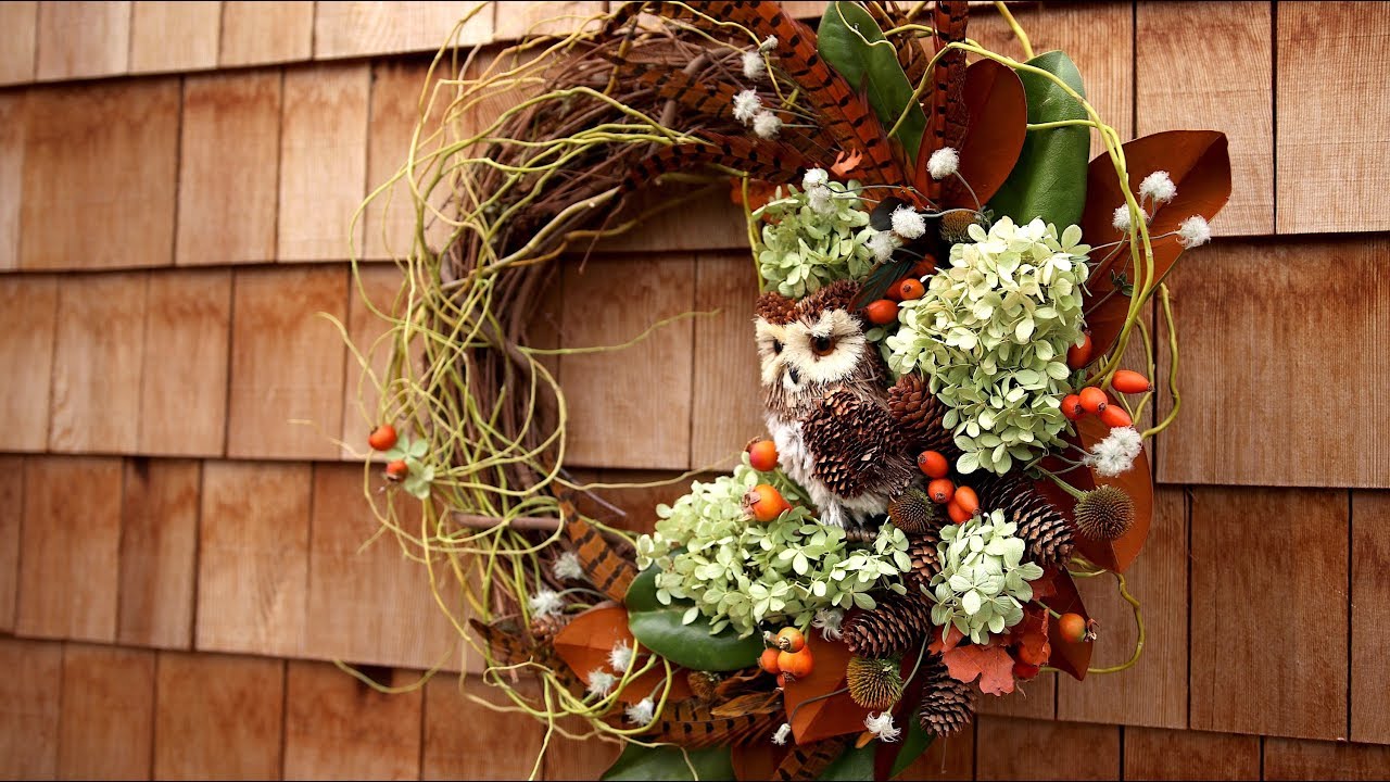 Making a Fall Wreath That Will Last!