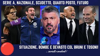 🔴 DEVASTO E SENTENZE SERIE A FIORENTINA SCUDETTO INTER MILAN NAZIONALE CAOS GASPERINI SPALLETTI!