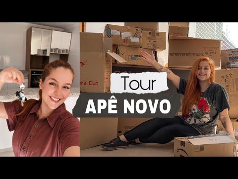 ME MUDEI! Tour pelo apartamento novo