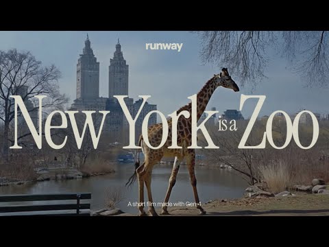 NYC is a Zoo | Gen-4 | Runway