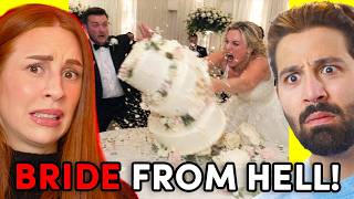 DELUSIONAL bridezillas that ruined their own wedding | Bridezilla BINGO!