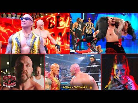 WWE Bad Blood : Brock or Rock will attack Roman & Cody ! Delta coming ! Dean Ambrose 2024 Highlights