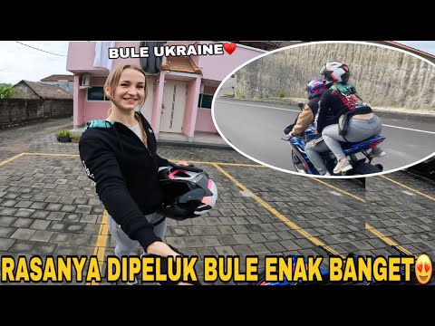 KENALAN BULE CANTIK LANSUNG AJAK JALAN PAKE YAMAHA R6‼️BIKIN NGAKAK😂