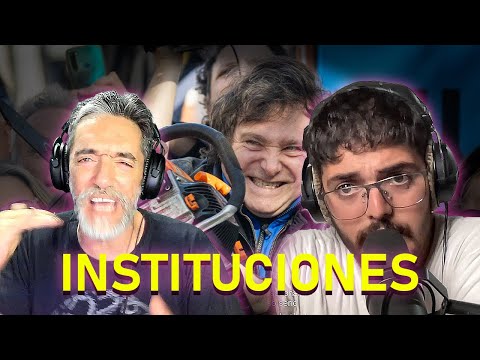 Milei, Alberto, L-Gante y las instituciones