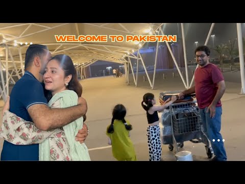 Welcome To Pakistan 🇵🇰 || Iman and Moazzam Vlog#429