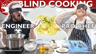 PRO CHEF VS. ENGINEER! | Blind Cooking
