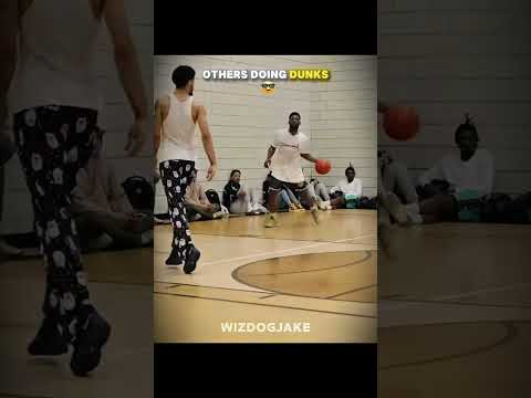 Last Guy has the Coldest Dunk Ever! #shorts