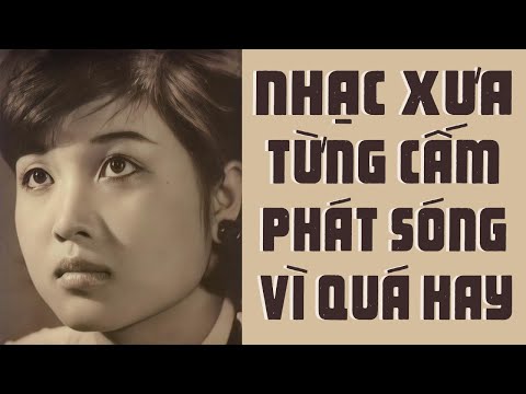 LK Nhạc Xưa Từng Cấm Phát Sóng Vì Quá Hay - Ca Nhạc Vàng Xưa Hay Để Đời Càng Nghe Càng Hay