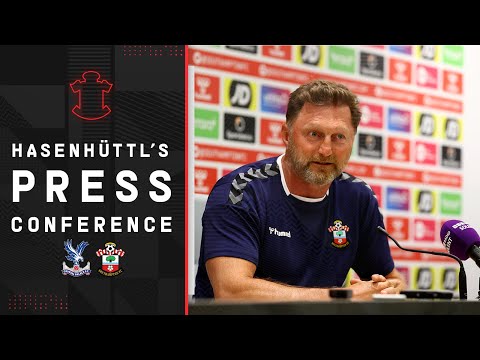 PRESS CONFERENCE: Hasenhüttl prepares for Palace | Premier League
