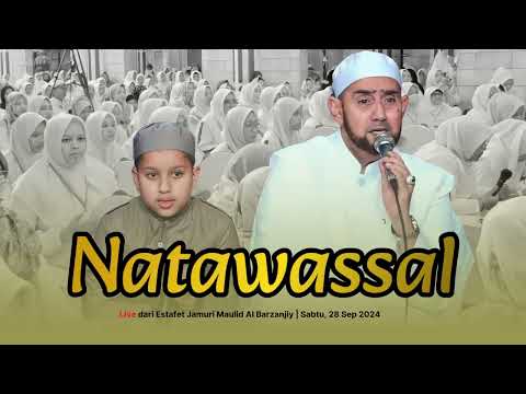 Muhammad Hadi & Habib Syech Senandungkan Natawassal di Estafet Jamuri Maulid Al Barzanjily