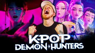 FINALLY reacting to *KPOP DEMON HUNTERS* !!!