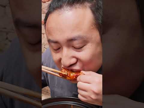 Roast Chicken Legs丨eating spicy food and funny pranks丨funny mukbang丨tiktok video