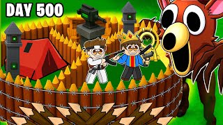 We Made The SAFEST AFK BASE In 99 Nights In The Forest 😱| Roblox