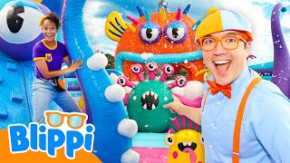 Blippi & Meekah Underwater Hide and Seek! 🦀