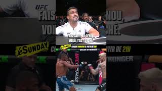 🤩🇫🇷 La réaction du coin de Salahdine Parnasse au moment du TKO sur Dan Hooker !