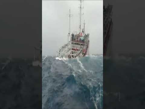 The North Sea || The Most Dangerous Sea In The World || #ocean #northsea #storm #trending #shorts