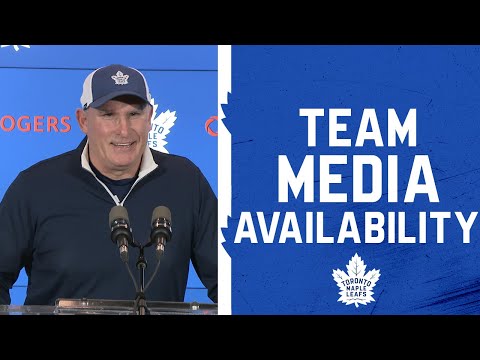 Maple Leafs Media Availability | Pregame vs. Vancouver Canucks | January 11, 2025