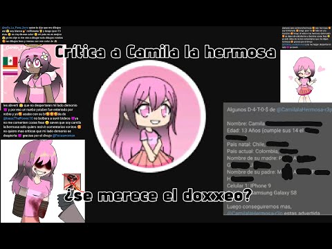 Crítica a @CamilalaHermosa-r3p ¿Realmente se merece el doxxeo?