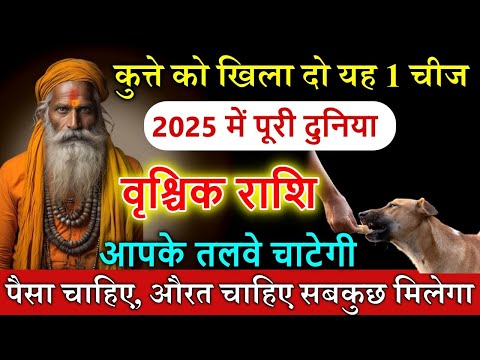 वृश्चिक राशि 19 दिसंबर कुत्ते को खिला दो यह 1 चीज नए साल 2025 में पूरी दुनिया आपके तलवे चाटेगी देखो