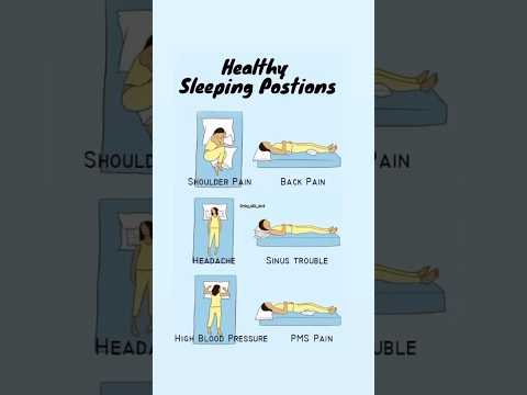 Healthy sleeping Position! #yoga #yogagirl #yogapractice #sleeping #youtubeshorts #shorts #yogi