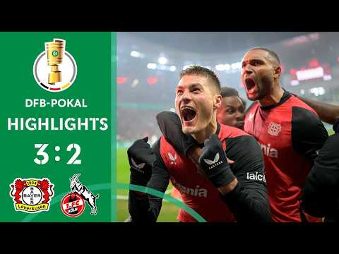 Overtime Drama In Cup-Madness | Bayer 04 Leverkusen vs. 1. FC Köln 3-2 | HL | DFB-Pokal Quarterfinal