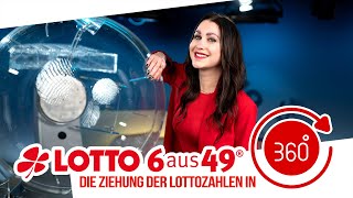 Die Ziehung der Lottozahlen vom 20.08.2025 in 360 Grad