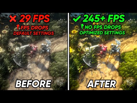 BEST PC Optimization Settings for No Rest for the Wicked | Max FPS | Best Settings