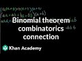 Understanding Binomial Expansion and Combinatorics