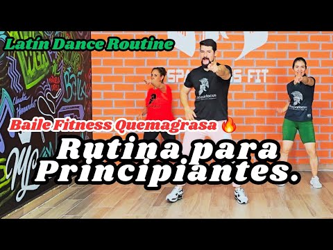 Cardio Dance sin saltos 🔥 | Rutina de Baile Fitness para principiantes | Latín Dance Routine 🇲🇽