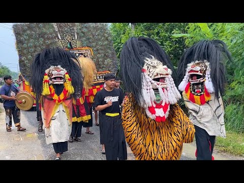 Terbaru !! Arak Arakan Barongan Blora & Reog Ponorogo Seni Barong SINGO KUBRO Live Sasak