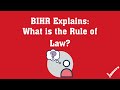 Human Rights Act and Rule of Law